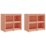 Armoires de cuisine d'extérieur 3 pcs bois massif douglas