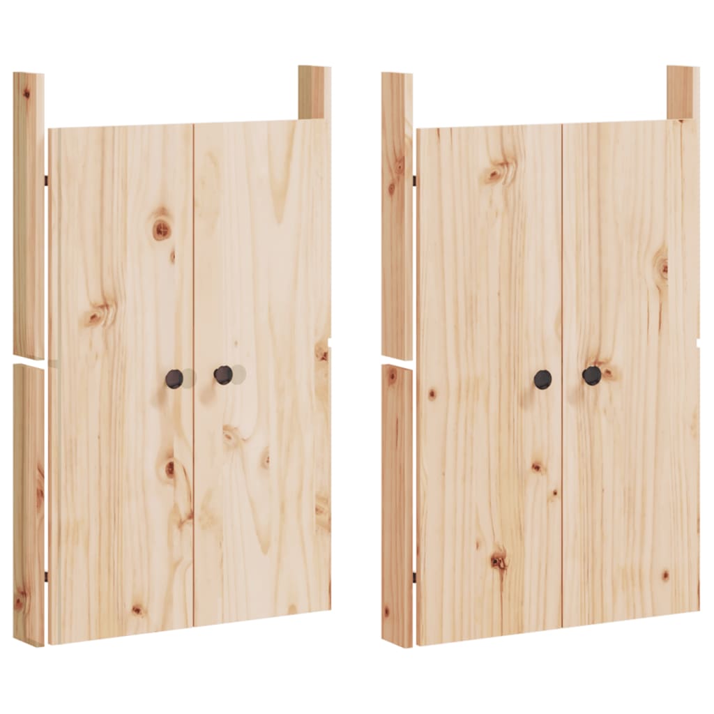 Armoire de cuisine d'extérieur bois de pin massif