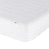 Matelas en mousse blanc 90x190 cm dureté H2 H3