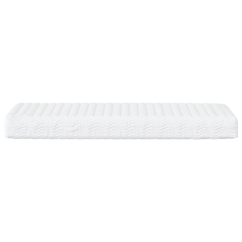 White foam mattress 100x200 cm hardness H2 H3