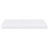 Matelas en mousse blanc 160x200 cm dureté H2 H3