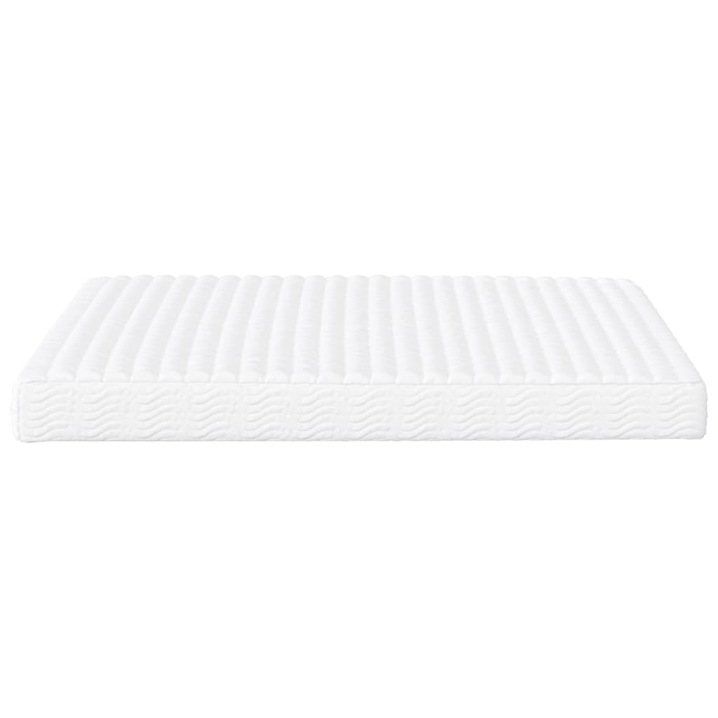 Matelas en mousse blanc 200x200 cm dureté H2 H3