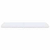 White foam mattress 90x190 cm 7 zones hardness 20 ILD