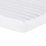 White foam mattress 90x200 cm 7 zones hardness 20 ILD