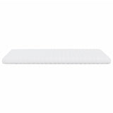 Matelas en mousse blanc 140x190 cm 7 zones dureté 20 ILD