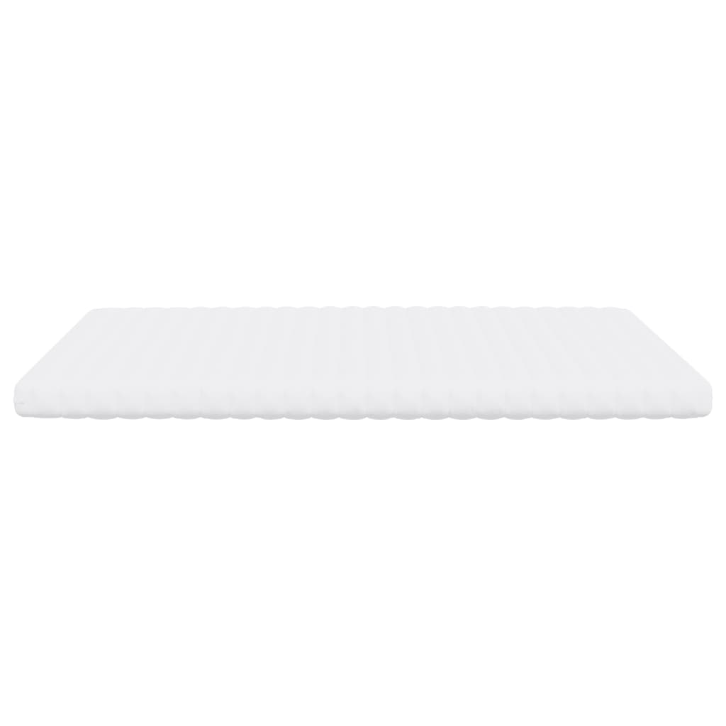 Matelas en mousse blanc 160x200 cm 7 zones dureté 20 ILD