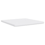 White foam mattress 200x200 cm 7 zones hardness 20 ILD