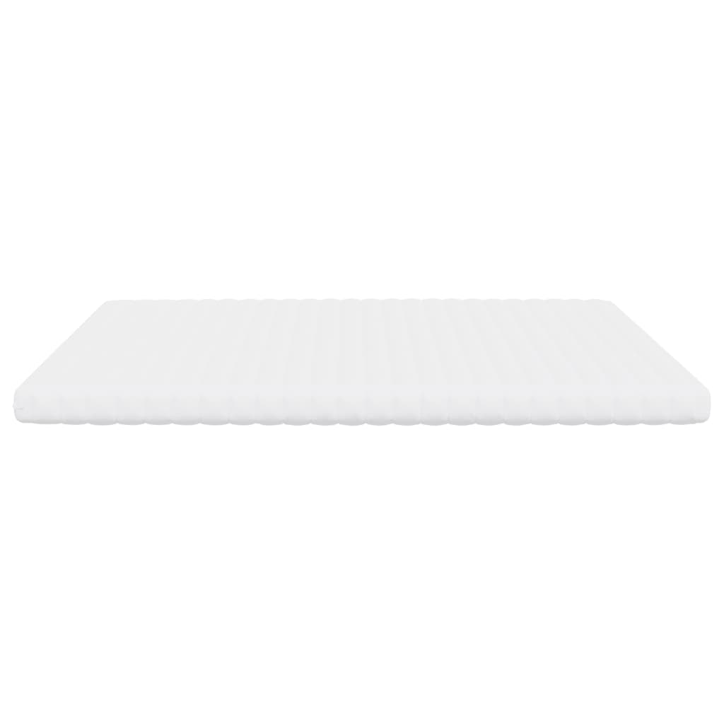 White foam mattress 200x200 cm 7 zones hardness 20 ILD