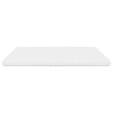 White foam mattress 200x200 cm 7 zones hardness 20 ILD