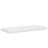 Matelas en mousse 2 pcs blanc 90x190 cm 7 zones dureté 20 ILD