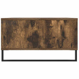 Smoked oak coffee table 104x60x35 cm engineered wood