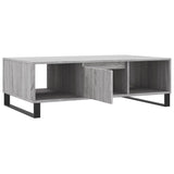 Sonoma coffee table gray 104x60x35 cm engineered wood