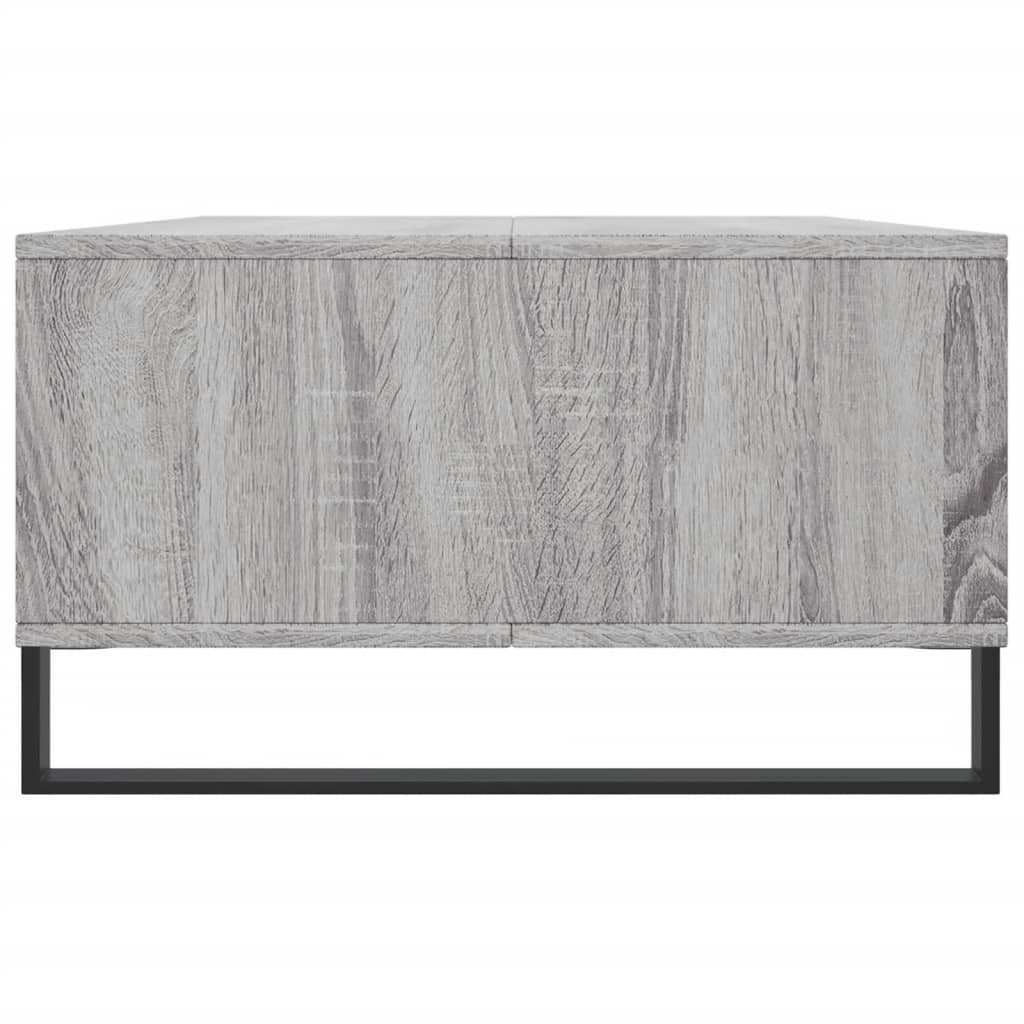 Sonoma coffee table gray 104x60x35 cm engineered wood