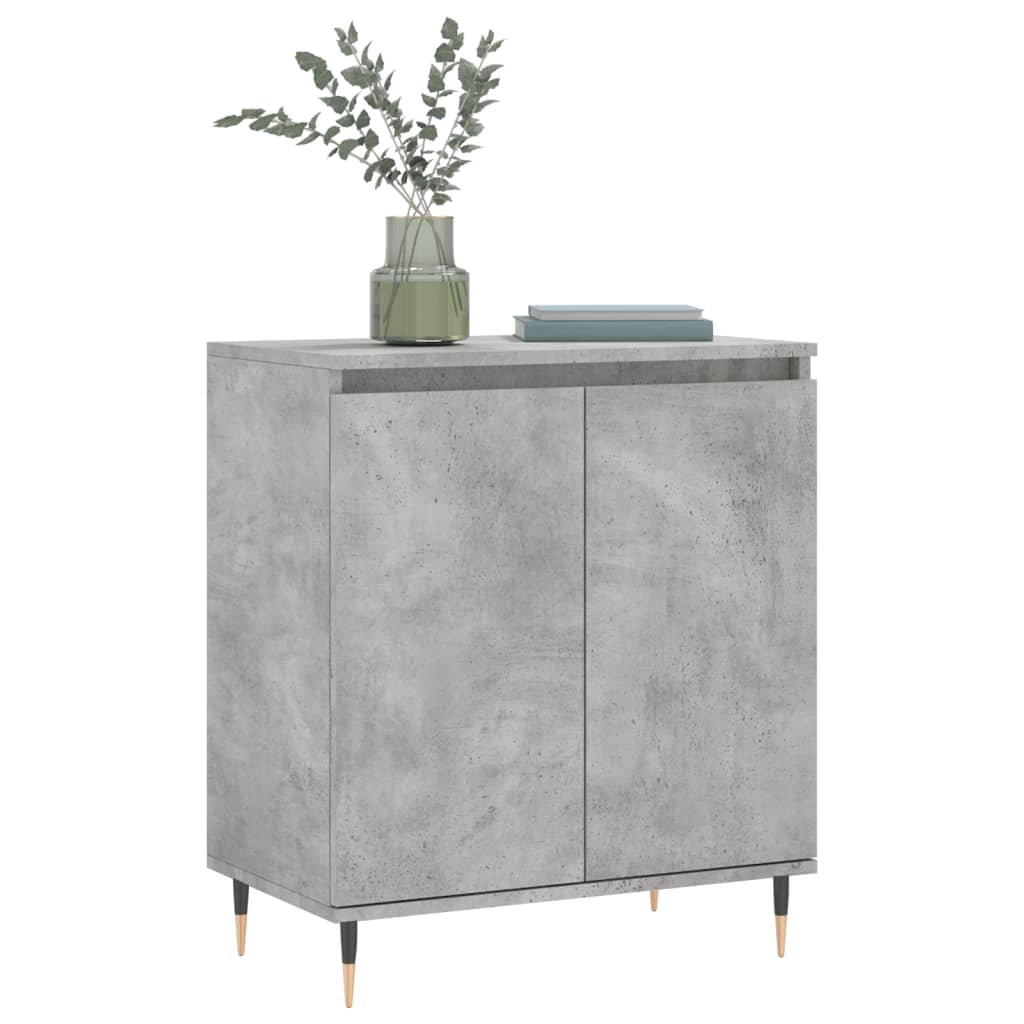 Concrete Grey Sideboard 60x35x70 cm Engineered Wood