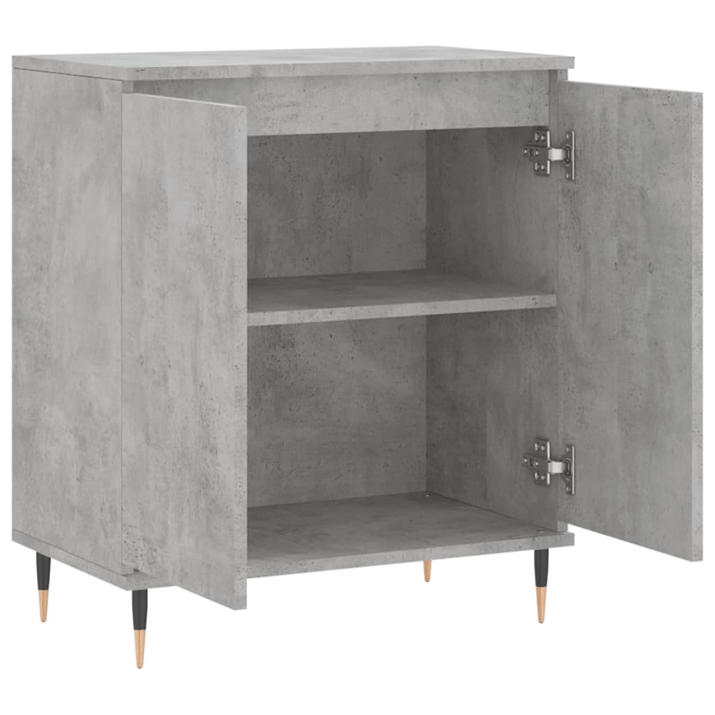 Buffet Gris béton 60x35x70 cm Bois d'ingénierie