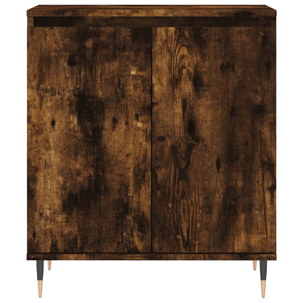 Buffet Chêne fumé 60x35x70 cm Bois d'ingénierie