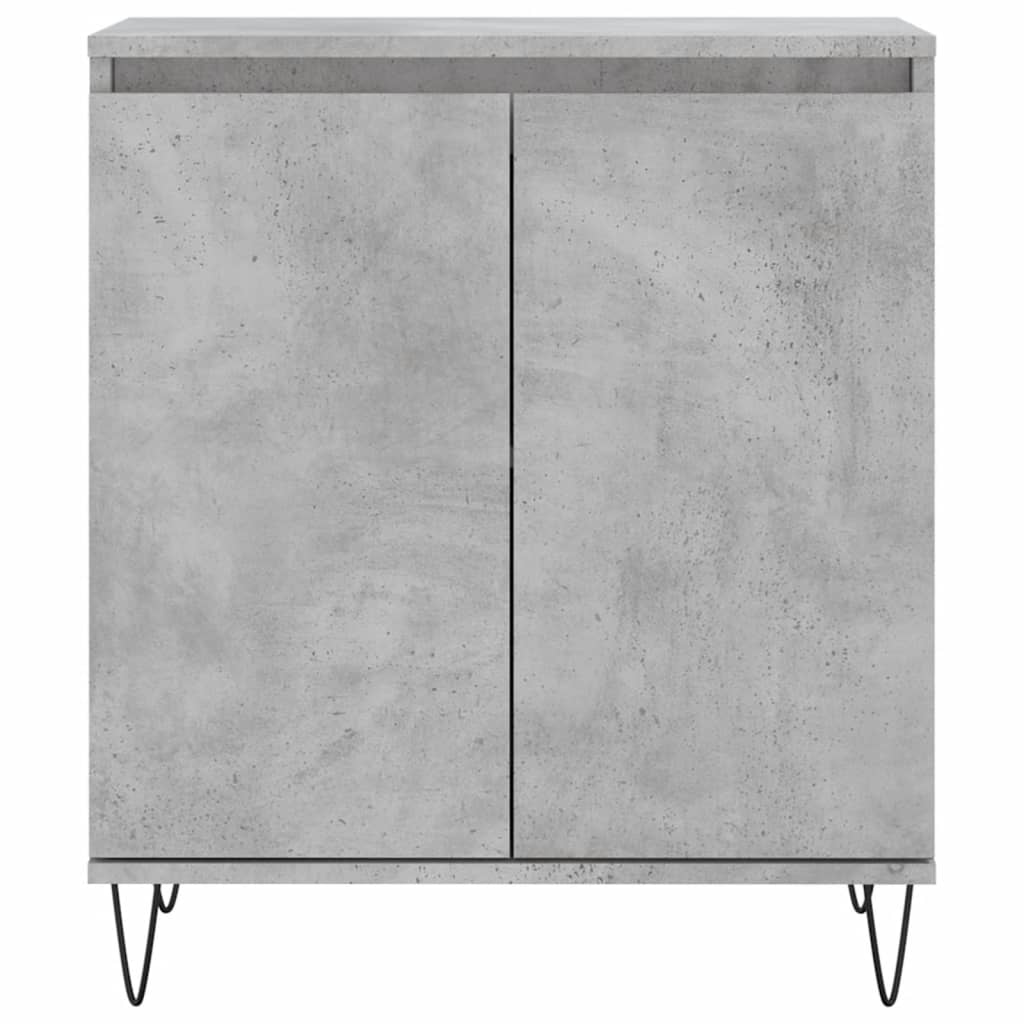 Concrete Grey Sideboard 60x35x70 cm Engineered Wood