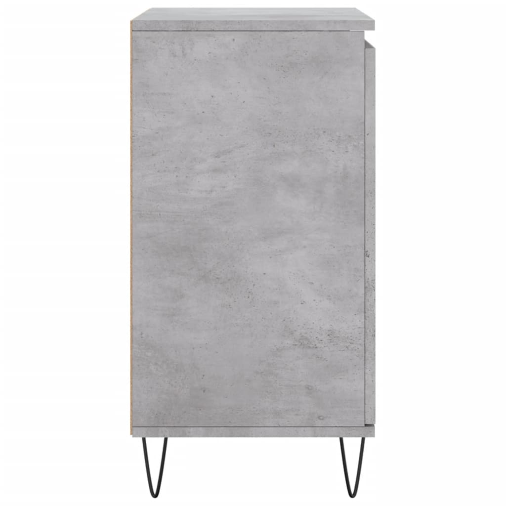 Concrete Grey Sideboard 60x35x70 cm Engineered Wood