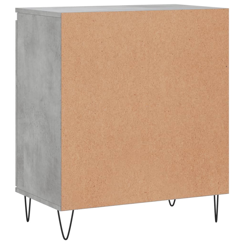 Concrete Grey Sideboard 60x35x70 cm Engineered Wood