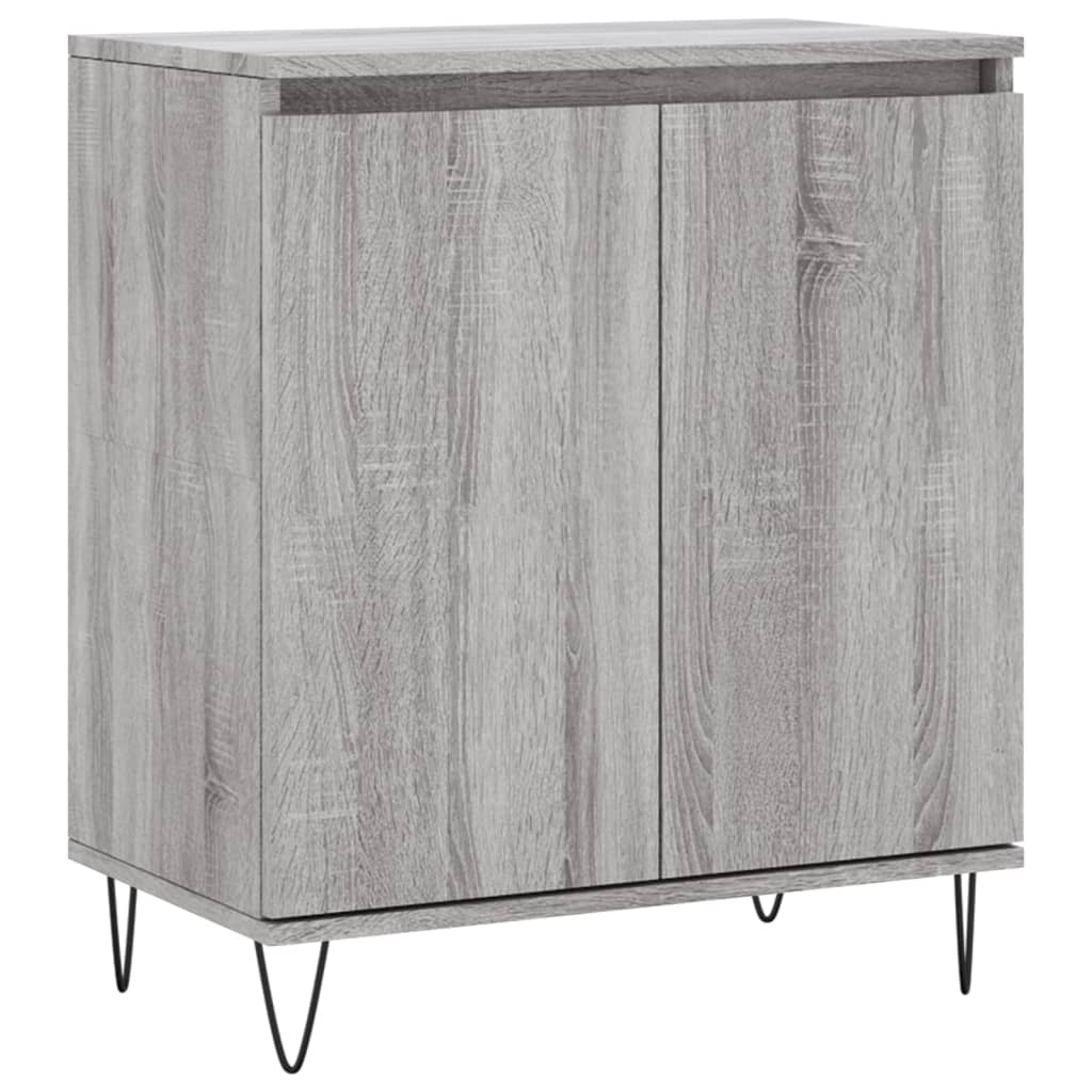 Buffet Sonoma gris 60x35x70 cm Bois d'ingénierie