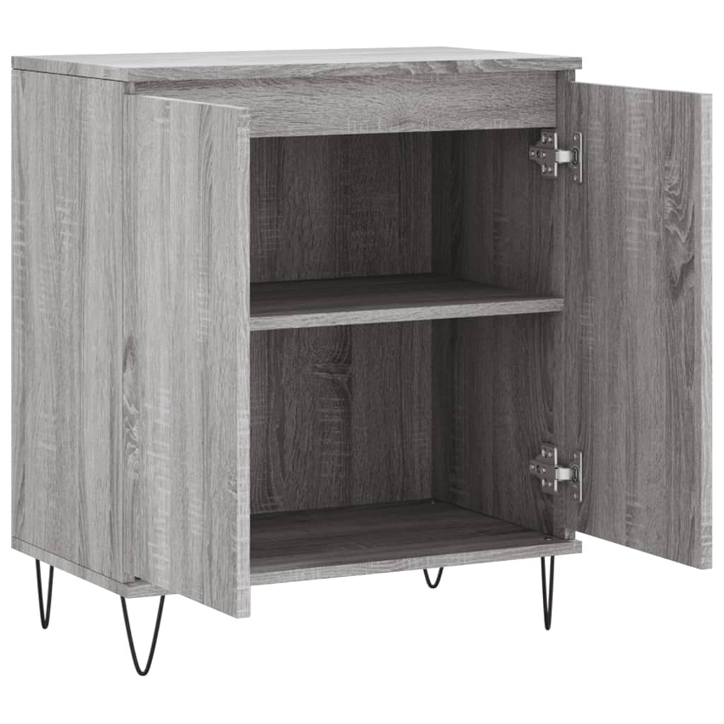 Buffet Sonoma gris 60x35x70 cm Bois d'ingénierie