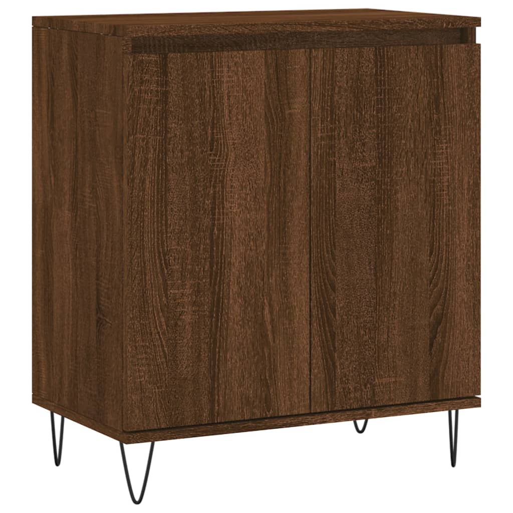 Buffet Chêne marron 60x35x70 cm Bois d'ingénierie