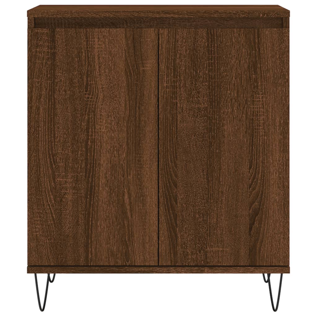 Buffet Chêne marron 60x35x70 cm Bois d'ingénierie