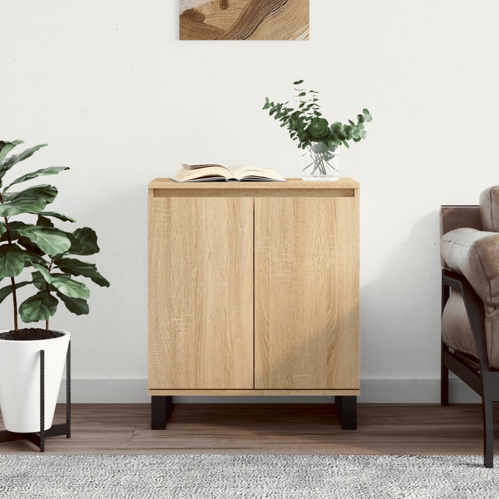 Sideboard Sonoma oak 60x35x70 cm Engineered wood