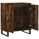 Buffet Chêne fumé 60x35x70 cm Bois d'ingénierie