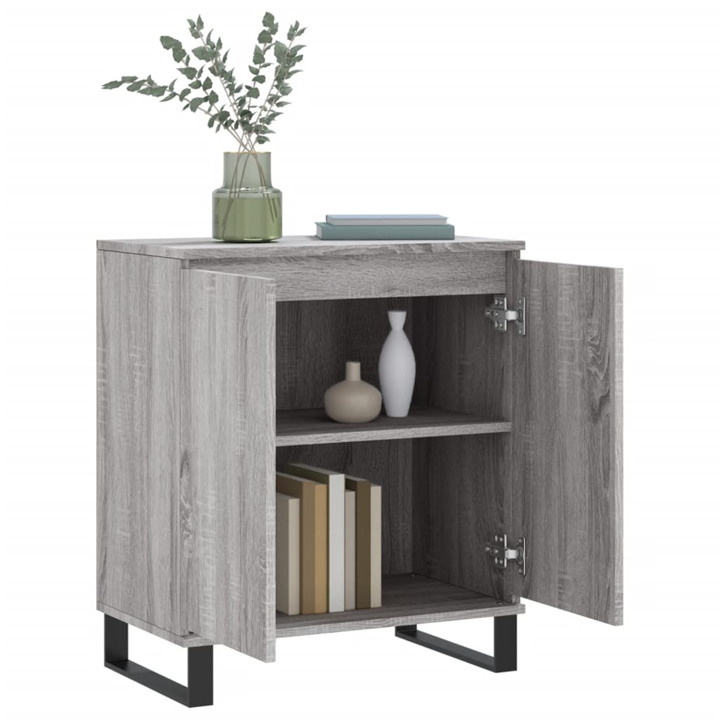 Buffet Sonoma gris 60x35x70 cm Bois d'ingénierie