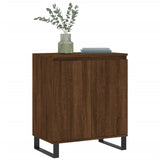 Buffet Chêne marron 60x35x70 cm Bois d'ingénierie