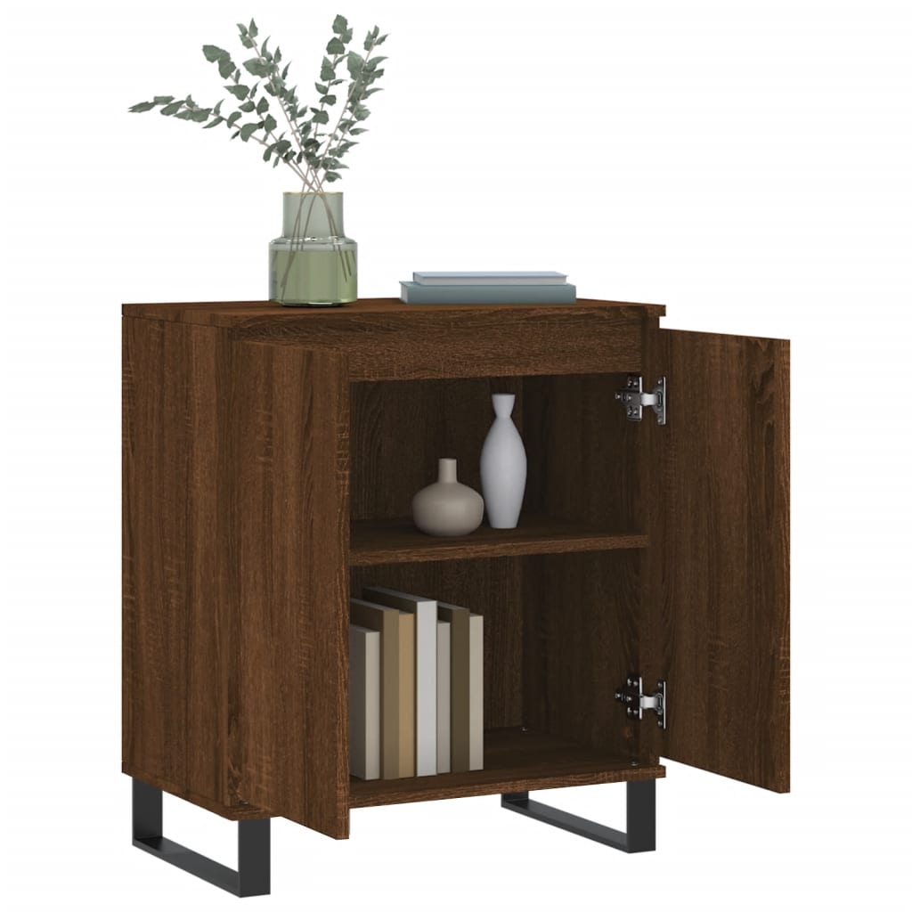 Buffet Chêne marron 60x35x70 cm Bois d'ingénierie