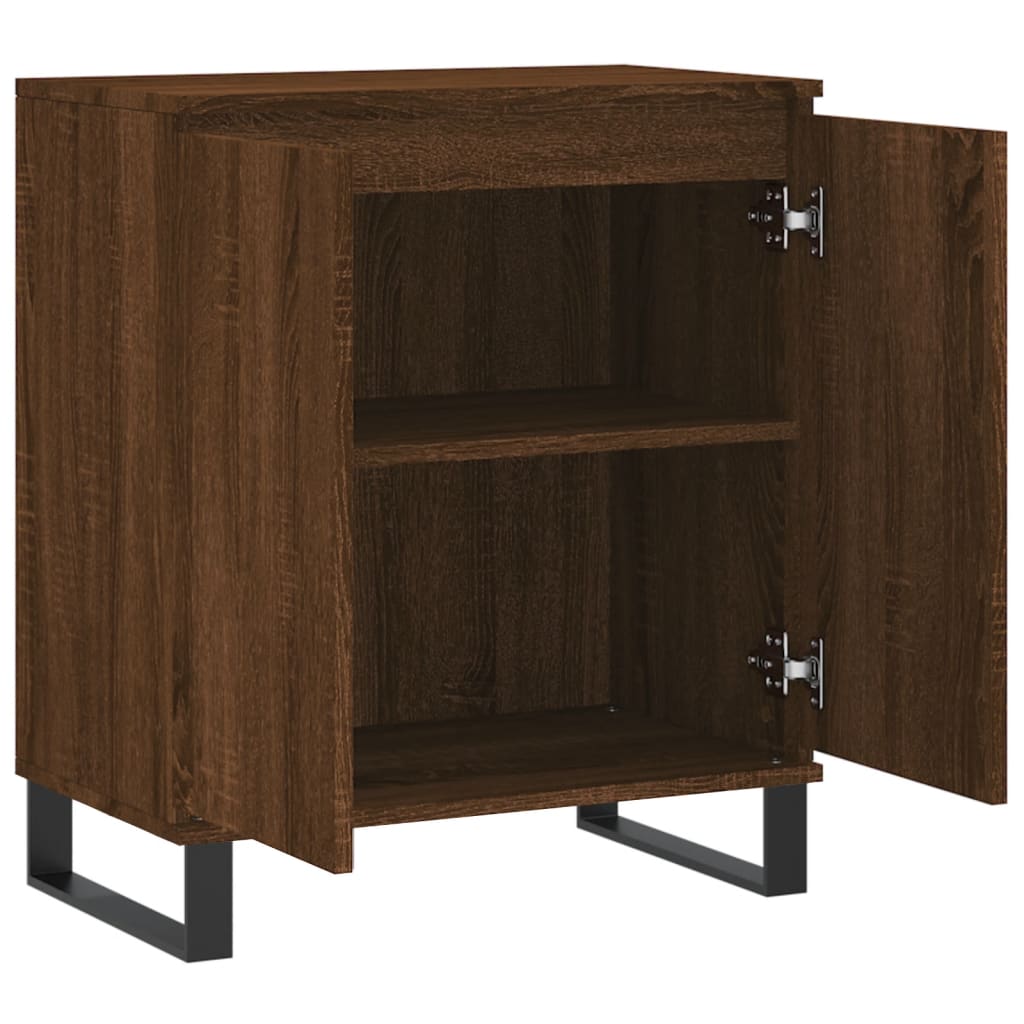 Buffet Chêne marron 60x35x70 cm Bois d'ingénierie