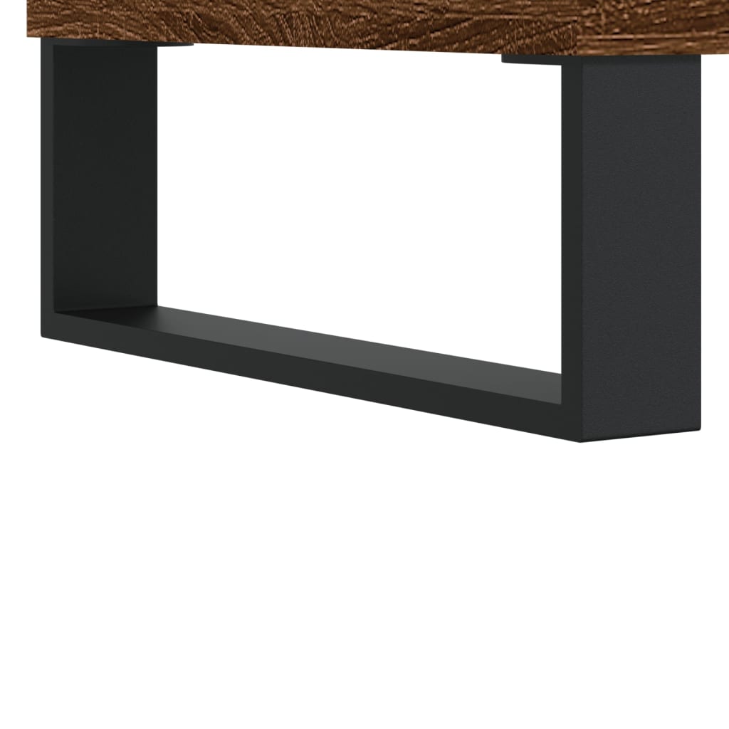 Buffet Chêne marron 60x35x70 cm Bois d'ingénierie