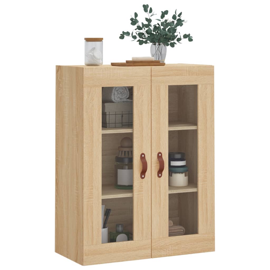 Armoire murale chêne sonoma 69,5x34x90 cm