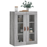 Armoire murale sonoma gris 69,5x34x90 cm