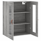 Armoire murale sonoma gris 69,5x34x90 cm