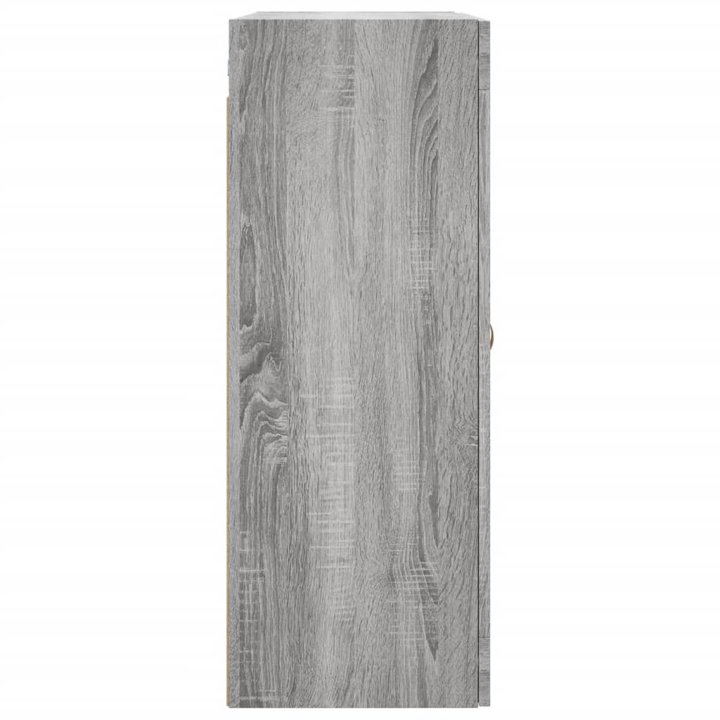 Armoire murale sonoma gris 69,5x34x90 cm