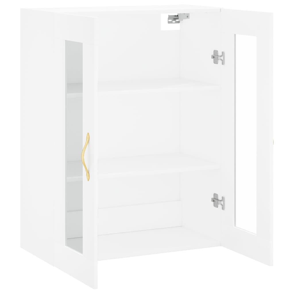 Weißer Wandschrank 69,5x34x90 cm