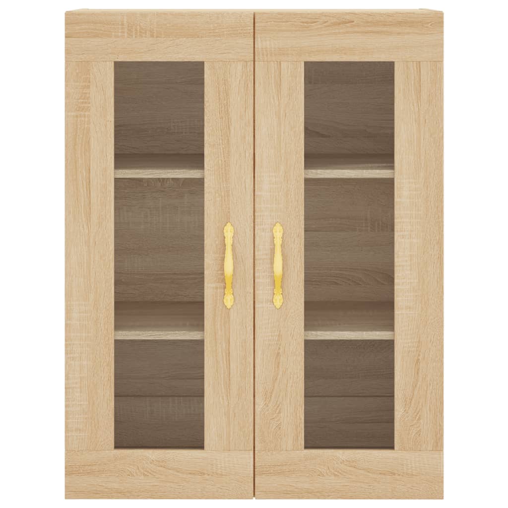 Armoire murale chêne sonoma 69,5x34x90 cm