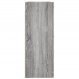 Armoire murale sonoma gris 69,5x34x90 cm