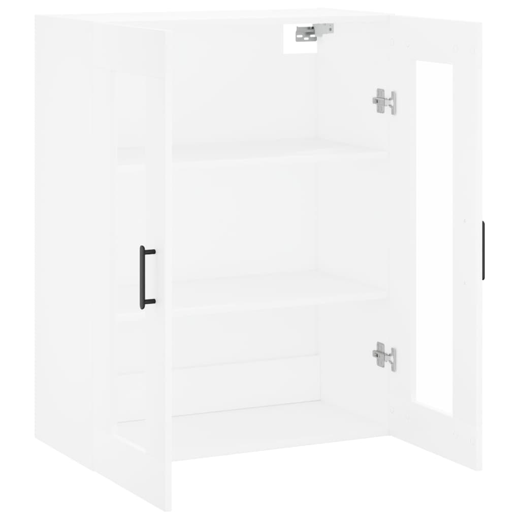 Weißer Wandschrank 69,5x34x90 cm