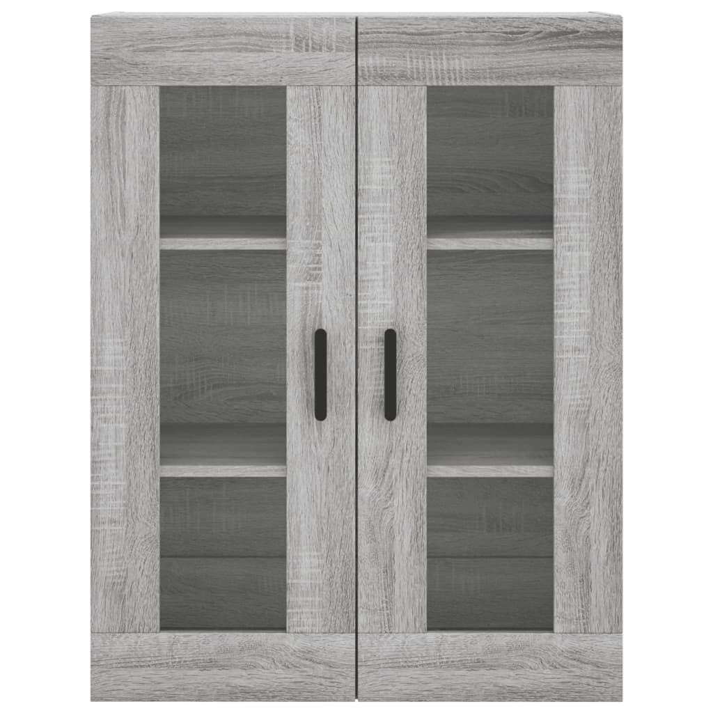 Armoire murale sonoma gris 69,5x34x90 cm