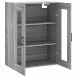 Armoire murale sonoma gris 69,5x34x90 cm