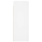 Armoire murale blanc 69,5x34x90 cm