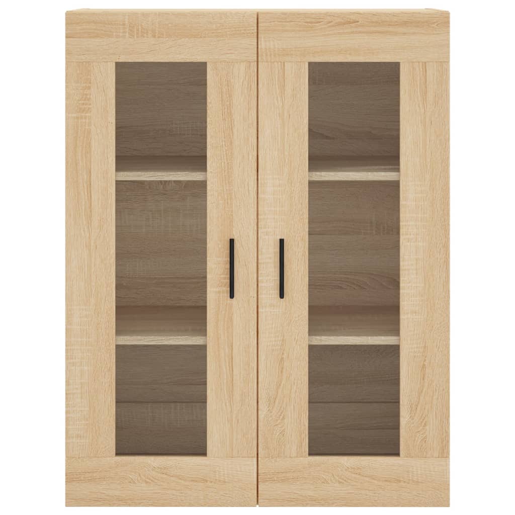 Wandschrank aus Sonoma-Eiche, 69,5 x 34 x 90 cm