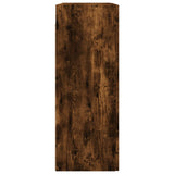 Smoked oak wall cabinet 69.5x34x90 cm