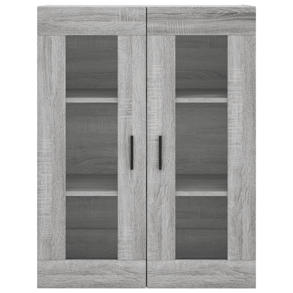 Armoire murale sonoma gris 69,5x34x90 cm