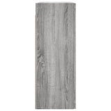 Armoire murale sonoma gris 69,5x34x90 cm