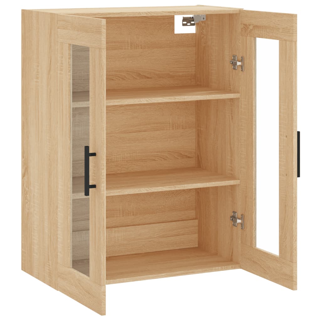 Sonoma oak wall cabinet 69.5x34x90 cm